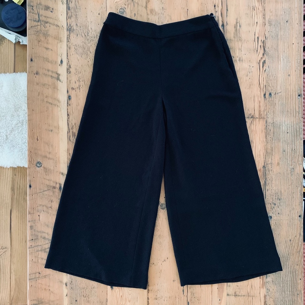 Madewell Gramercy Wide Leg Cropped Pants